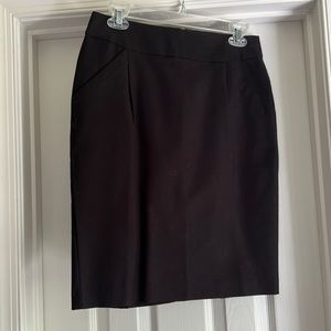 Ann Taylor black pencil skirt-never worn!
